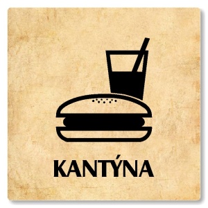 Kantýna, 148x148mm, pergamen, Nevada